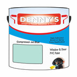 Denny's Plastic Paint For Pipes Colour- Compressor Jet Blue - Chemical-Safe Impactproof Durable