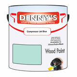 Denny's Wood Paint For Decking Colour- Compressor Jet Blue - Anti-Slip Weatherproof Durable