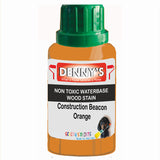 Denny's Stain Paint For Fences Colour- Construction Beacon Orange - Weatherproof Uv-Safe Protect