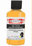 Denny's Floor Paint For Grip Coating Colour- Construction Industrial Orange - Anti-Slip Hardwearing Safe