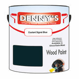 Denny's Wood Paint For Decking Colour- Coolant Signal Blue - Anti-Slip Weatherproof Durable