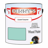 Denny's Wood Paint For Decking Colour- Coolant Turquoise - Anti-Slip Weatherproof Durable