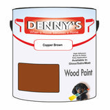 Denny's Wood Paint For Decking Colour- Copper Brown - Anti-Slip Weatherproof Durable