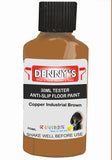 Denny's Floor Paint For Grip Coating Colour- Copper Industrial Brown - Anti-Slip Hardwearing Safe