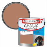 Denny's Chalk Paint For Furniture Colour- Coral Blush Shell Peach - Matte Scuffproof Refresh