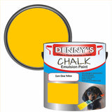 Denny's Chalk Paint For Furniture Colour- Corn Glow Yellow - Matte Scuffproof Refresh