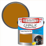 Denny's Chalk Paint For Furniture Colour- Cottage Vintage Rustic Olive - Matte Scuffproof Refresh