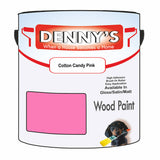 Denny's Wood Paint For Decking Colour- Cotton Candy Pink - Anti-Slip Weatherproof Durable