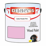 Denny's Wood Paint For Decking Colour- Cotton Powder Pink - Anti-Slip Weatherproof Durable