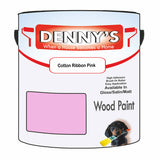 Denny's Wood Paint For Decking Colour- Cotton Ribbon Pink - Anti-Slip Weatherproof Durable