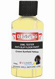 Denny's Floor Paint For Grip Coating Colour- Crane Sunfield Yellow - Anti-Slip Hardwearing Safe