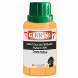 Denny's Stain Paint For Fences Colour- Crane Yellow - Weatherproof Uv-Safe Protect