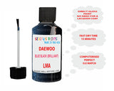 Daewoo Blue Black (Brilliant) Paint Code Lma