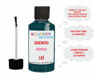 Daewoo Ocean Blue Paint Code L45