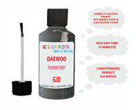 Daewoo Thunder Grey Paint Code Gjd