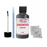 Daewoo All Models Thunder Grey Touch Up Paint Code Gjd