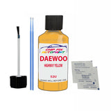 Daewoo Lanos Highway Yellow Touch Up Paint Code 52U