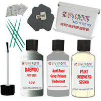 Daewoo Frost Green Car Detailingand Polish Finish Kit