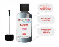 Daewoo Sky Grey Paint Code 83U