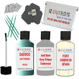 Daewoo Light Evergreen Car Detailingand Polish Finish Kit