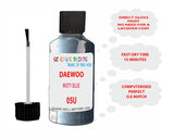 Daewoo Misty Blue Paint Code 05U