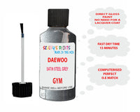 Daewoo Satin Steel Grey Paint Code Gym