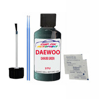 Daewoo Lanos Danube Green Touch Up Paint Code 37U