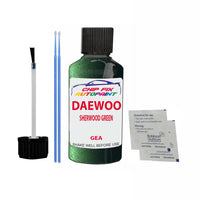 Daewoo Nubira Sherwood Green Touch Up Paint Code Gea