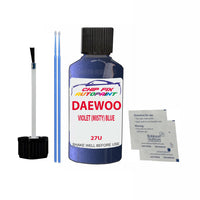 Daewoo Lanos Violet (Misty) Blue Touch Up Paint Code 27U