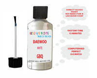 Daewoo White Paint Code Gbq