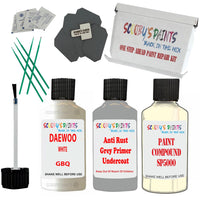 Daewoo White Car Detailingand Polish Finish Kit