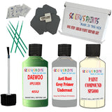 Daewoo Mosswood Green Car Detailingand Polish Finish Kit