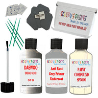 Daewoo Emerald Silver Car Detailingand Polish Finish Kit