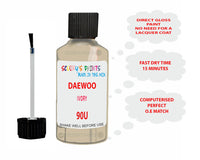 Daewoo Ivory Paint Code 90U