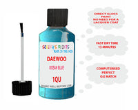 Daewoo Ocean Blue Paint Code 1Qu