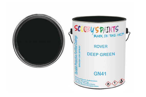 Mixed Paint For Morris Oxford, Deep Green, Code: Gn41, Green