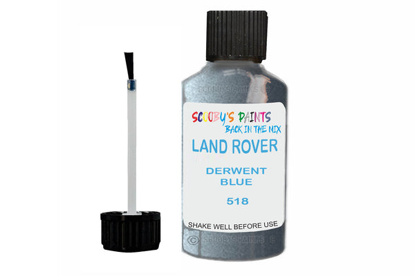Mixed Paint For Land Rover Range Rover, Derwent Blue, Touch Up, 518