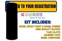 Mixed By Reg Aerosol Touch Up Kits VIN Registration Paint Mix To Code OEM Colours Car Automotive Van Bus Motorbike