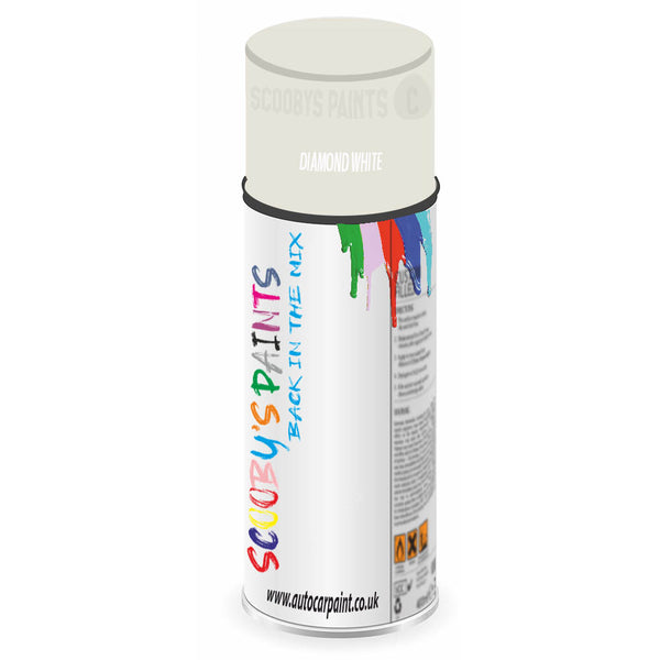 Mixed Paint For Mg Mgf Diamond White Aerosol Spray A2