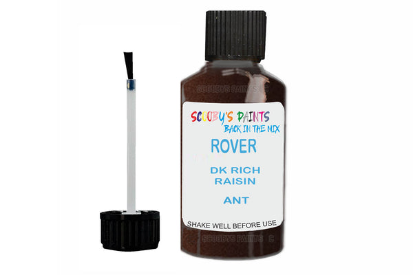 Mixed Paint For Rover 800/Sd1, Dk Rich Raisin, Touch Up, Ant
