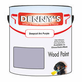 Denny's Wood Paint For Decking Colour- Deepcoil Arc Purple - Anti-Slip Weatherproof Durable