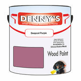 Denny's Wood Paint For Decking Colour- Deepcoil Purple - Anti-Slip Weatherproof Durable