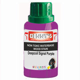 Denny's Stain Paint For Sheds Colour- Deepcoil Signal Purple - Weatherproof Uv-Safe Nourish