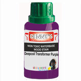 Denny's Stain Paint For Sheds Colour- Deepcoil Transformer Purple - Weatherproof Uv-Safe Nourish