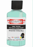 Denny's Floor Paint For Grip Coating Colour- Deepwater Chilled Blue - Anti-Slip Hardwearing Safe