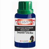 Denny's Stain Paint For Decking Colour- Deepwater Turbo Blue - Anti-Slip Weatherproof Nourish