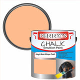 Denny's Chalk Paint For Furniture Colour- Delight Blush Whisper Peach - Matte Scuffproof Refresh