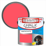 Denny's Chalk Paint For Walls Colour- Delight Petal Orchid Pink - Matte Wipe-Clean Coverage