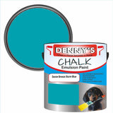 Denny's Chalk Paint For Furniture Colour- Denim Breeze Storm Blue - Matte Scuffproof Refresh