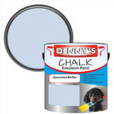 Denny's Chalk Paint For Walls Colour- Denim Horizon Mist Blue - Matte Wipe-Clean Coverage